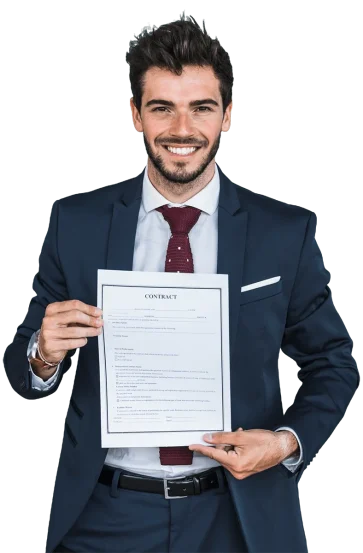 front-view-happy-man-holding-contract